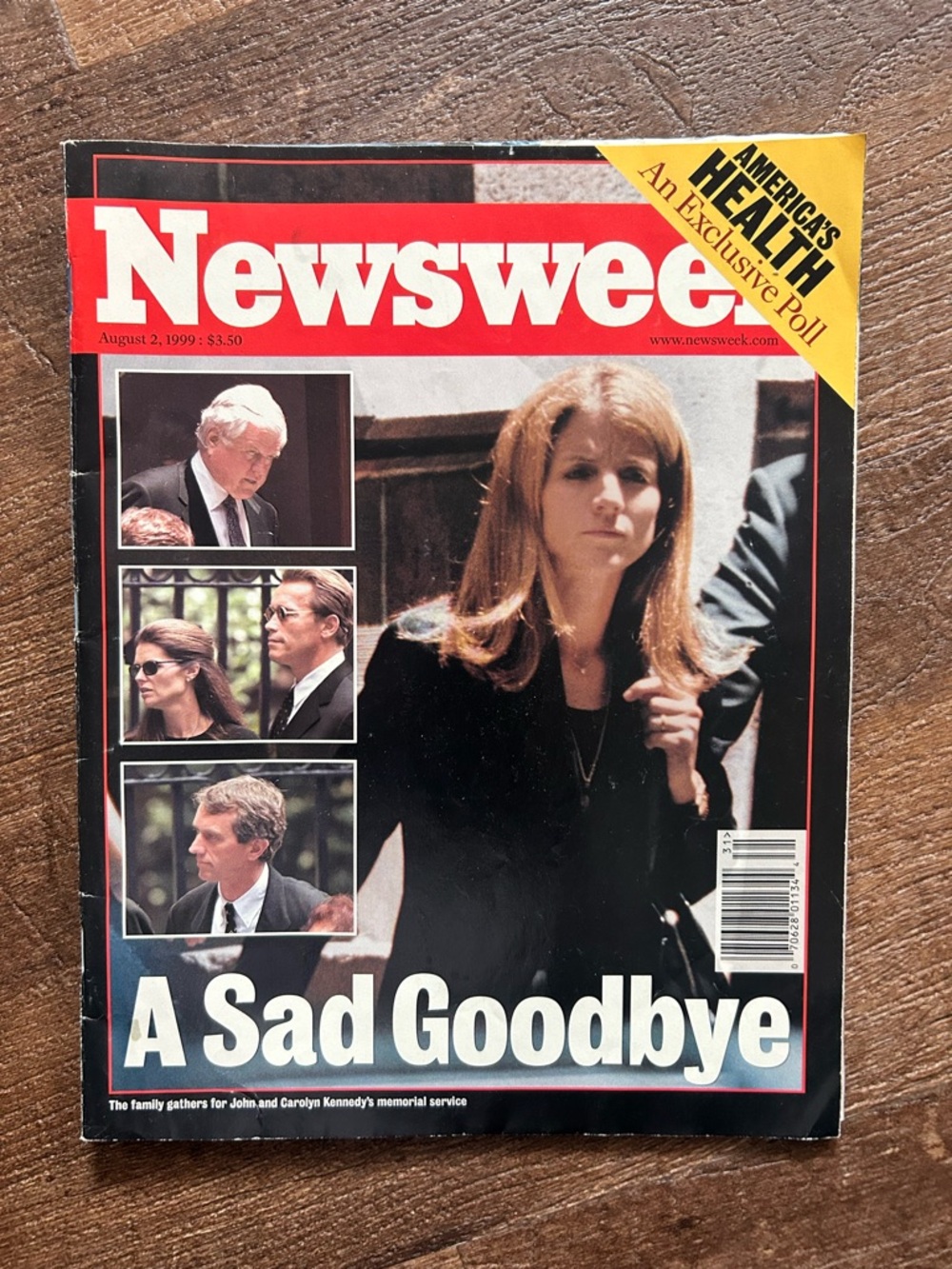 Newsweek Magazine August 2, 1999 A Sad Goodbye JFK Jr.’s death
